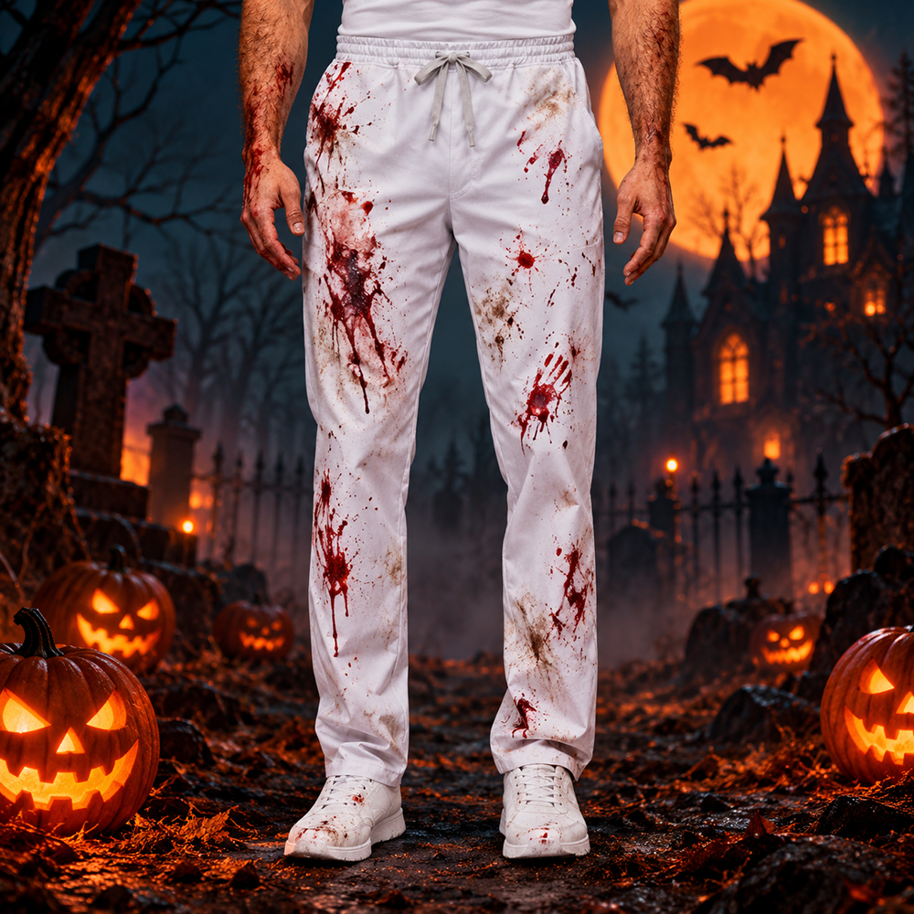Pull-on pants, unisex, modern fit