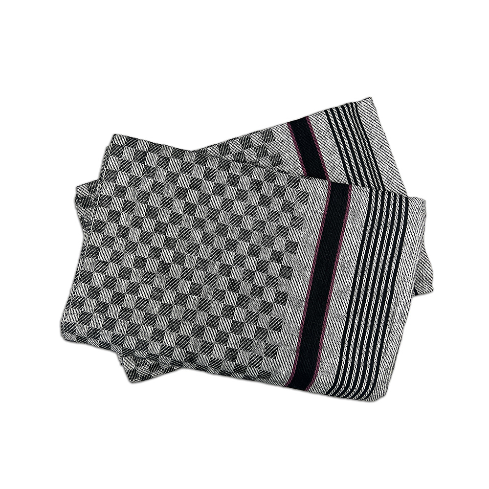 Element 3 of 3 (image) – Touchon/Pit cloth, 45 x 90 cm, black, Pack of 5 