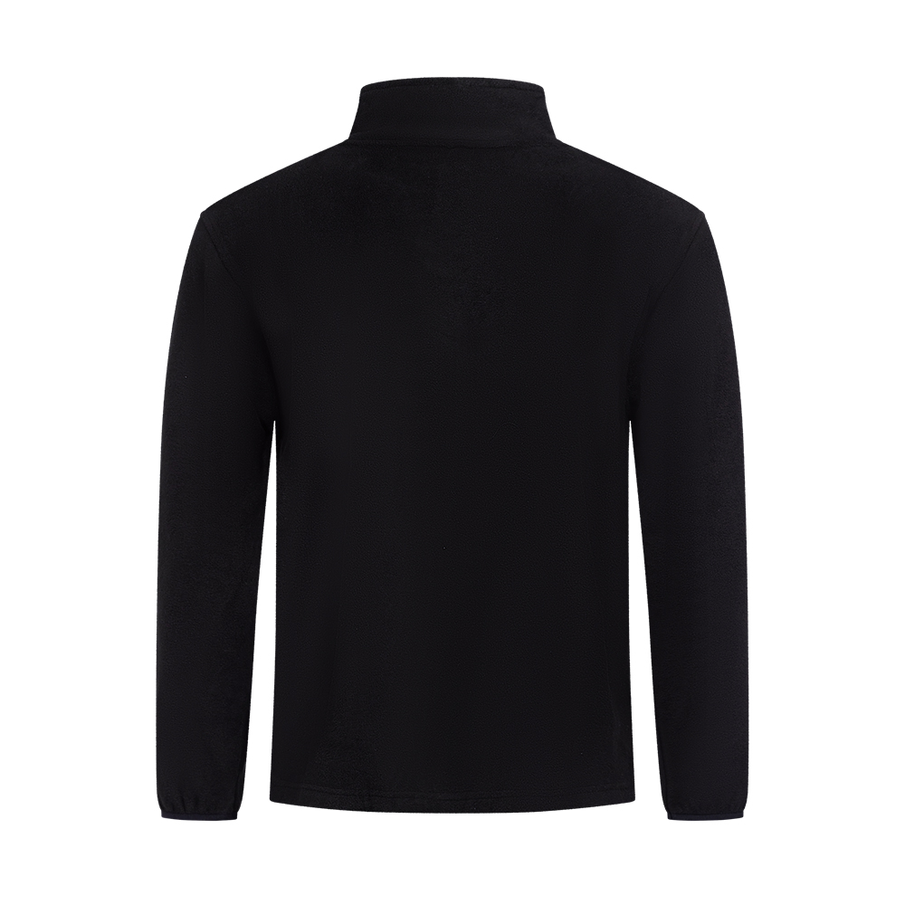 Element 6 of 6 (image) – Herren Fleecejacke schwarz, M