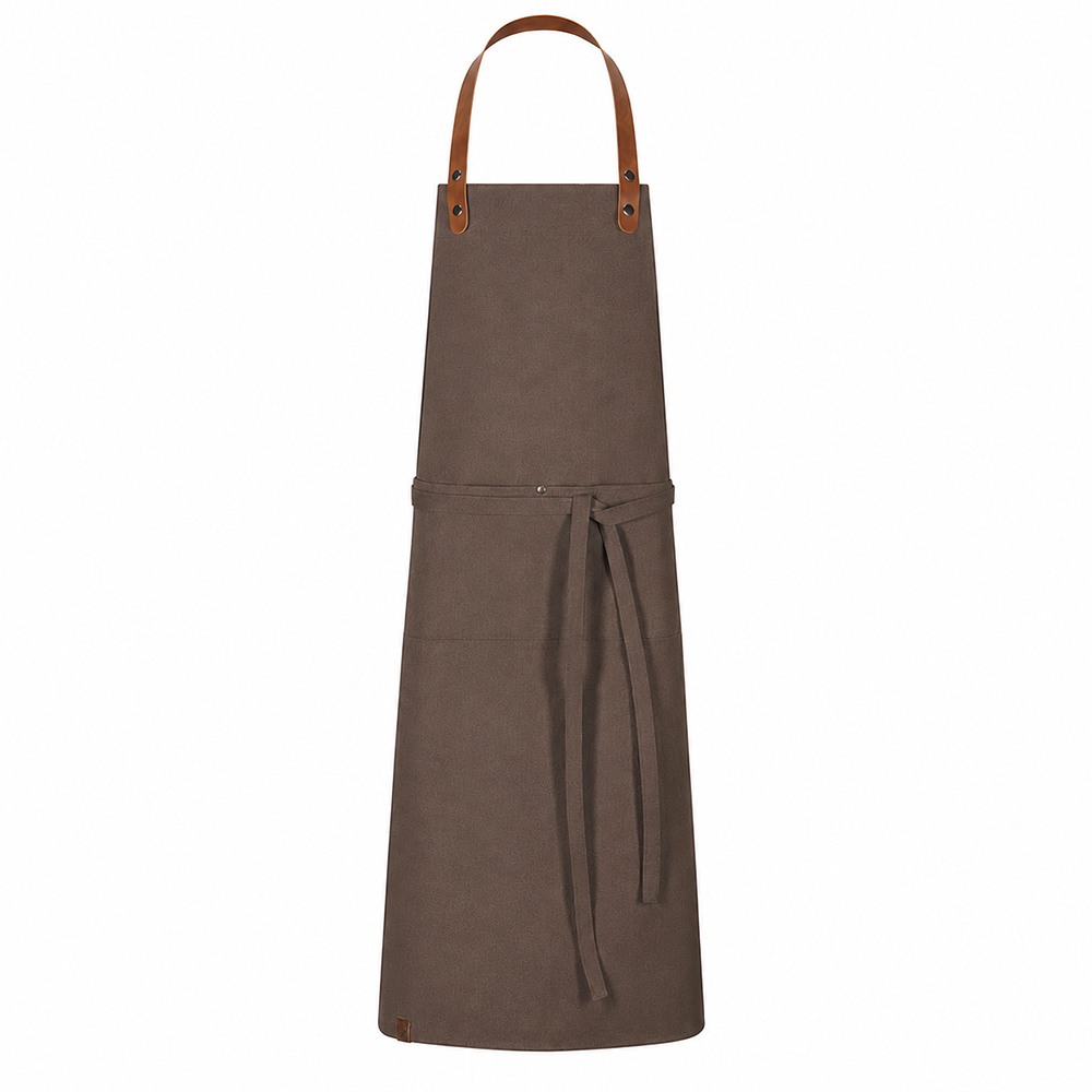 Element 4 of 4 (image) – Twill bib apron prewashed, W 75 x L 100 cm, toffee