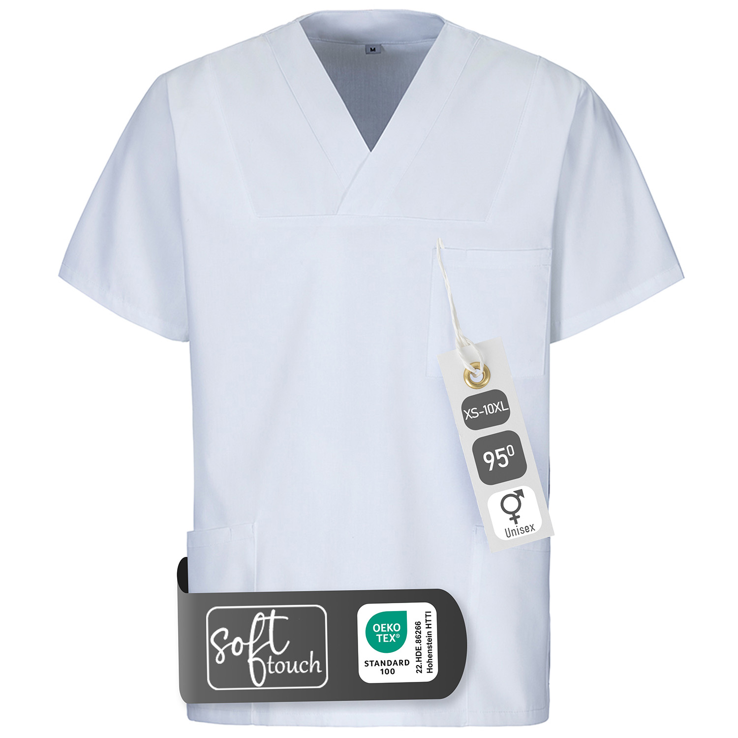 Unisex slip-on tunic