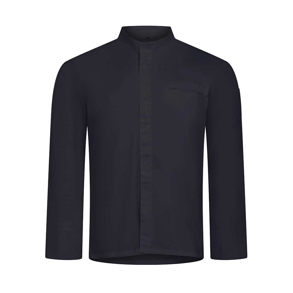 Element 8 of 8 (image) – Unisex chef's jacket, long sleeves, stand-up collar, press studs