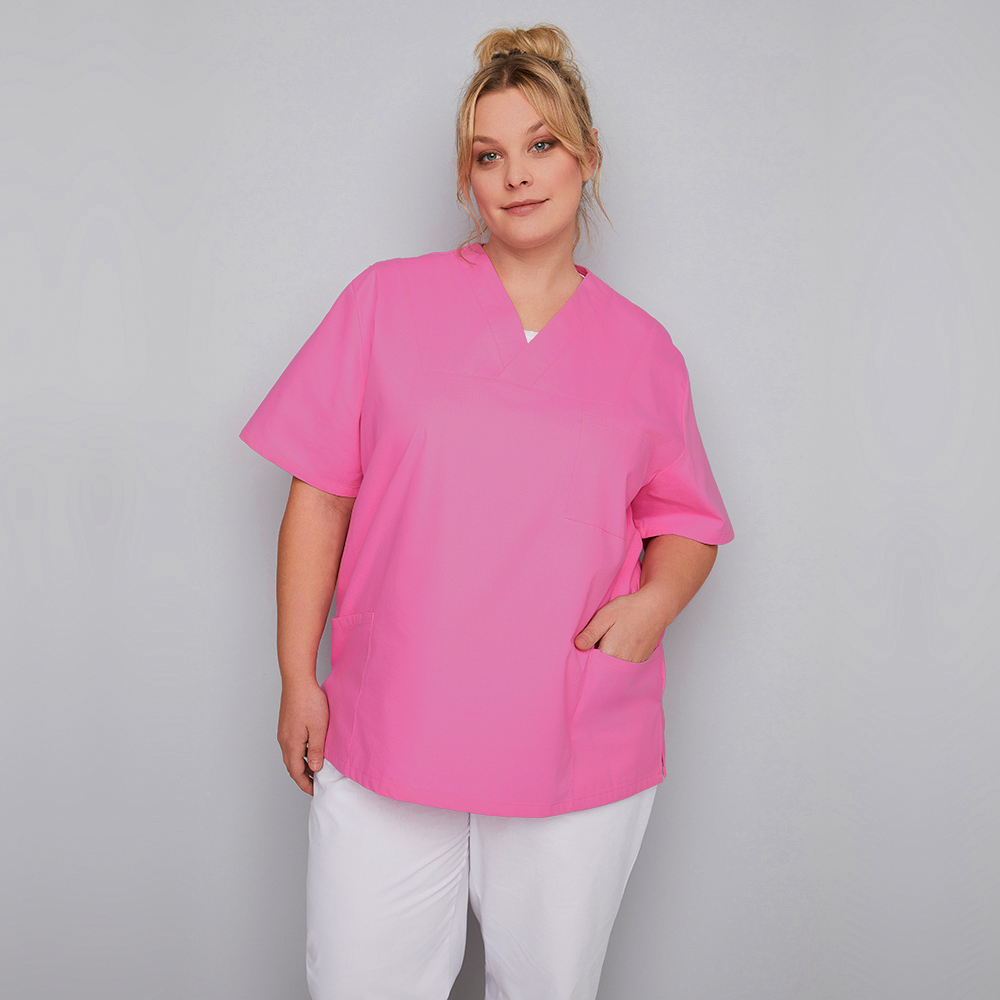 scrub col. hotpink size 2XL