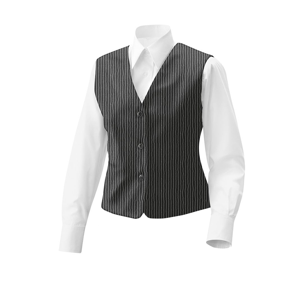 ladies vest col. pinstripe size 2XL