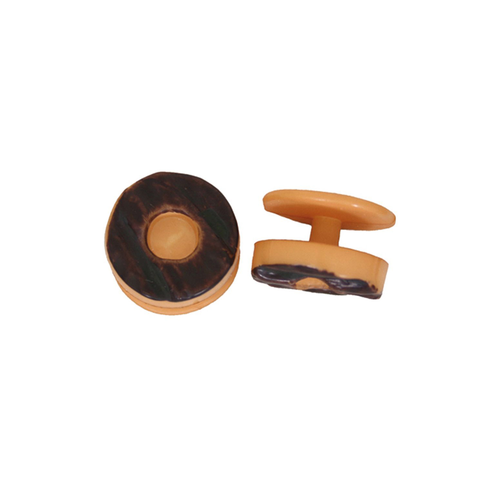 Kugelknöpfe-Donutform