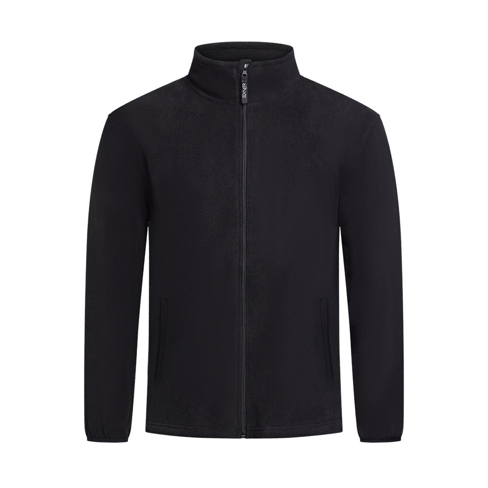 Element 5 of 6 (image) – Herren Fleecejacke schwarz, M
